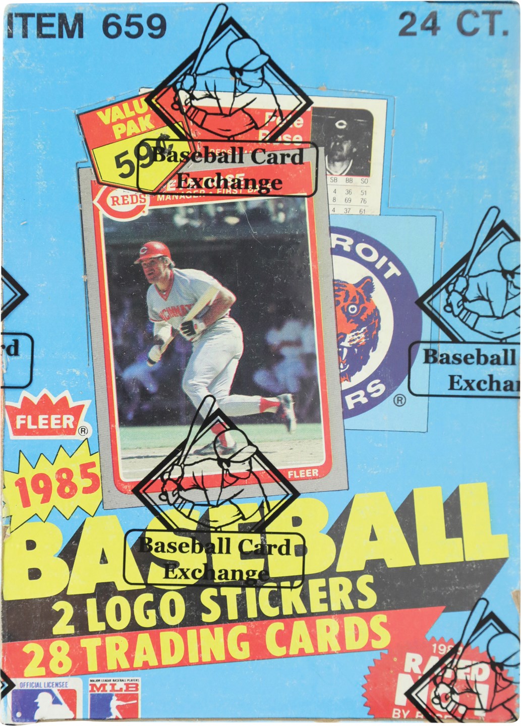 Unopened Boxes, Packs And Cases - 1985 Fleer Baseball Unopened Cello Box (BBCE)