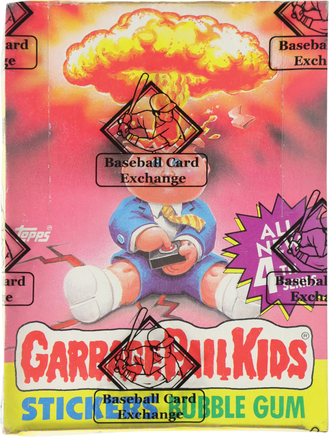 Unopened Boxes, Packs And Cases - 1986 Topps Garbarge Pail Kids Series 4 Unopened Wax Box (BBCE)