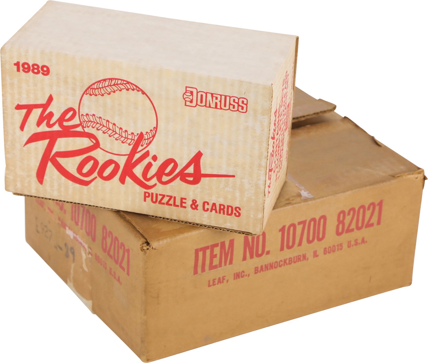 Unopened Boxes, Packs And Cases - 1989 Donruss The Rookies Factory Case w/30 Sealed Sets - Ken Griffey Jr. Rookie Card