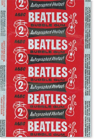 The Beatles - 1964 Beatles A&BC Gum Wrappers (11)