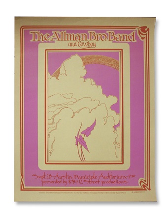 Posters and Handbills - The Allman Brothers Concert Poster