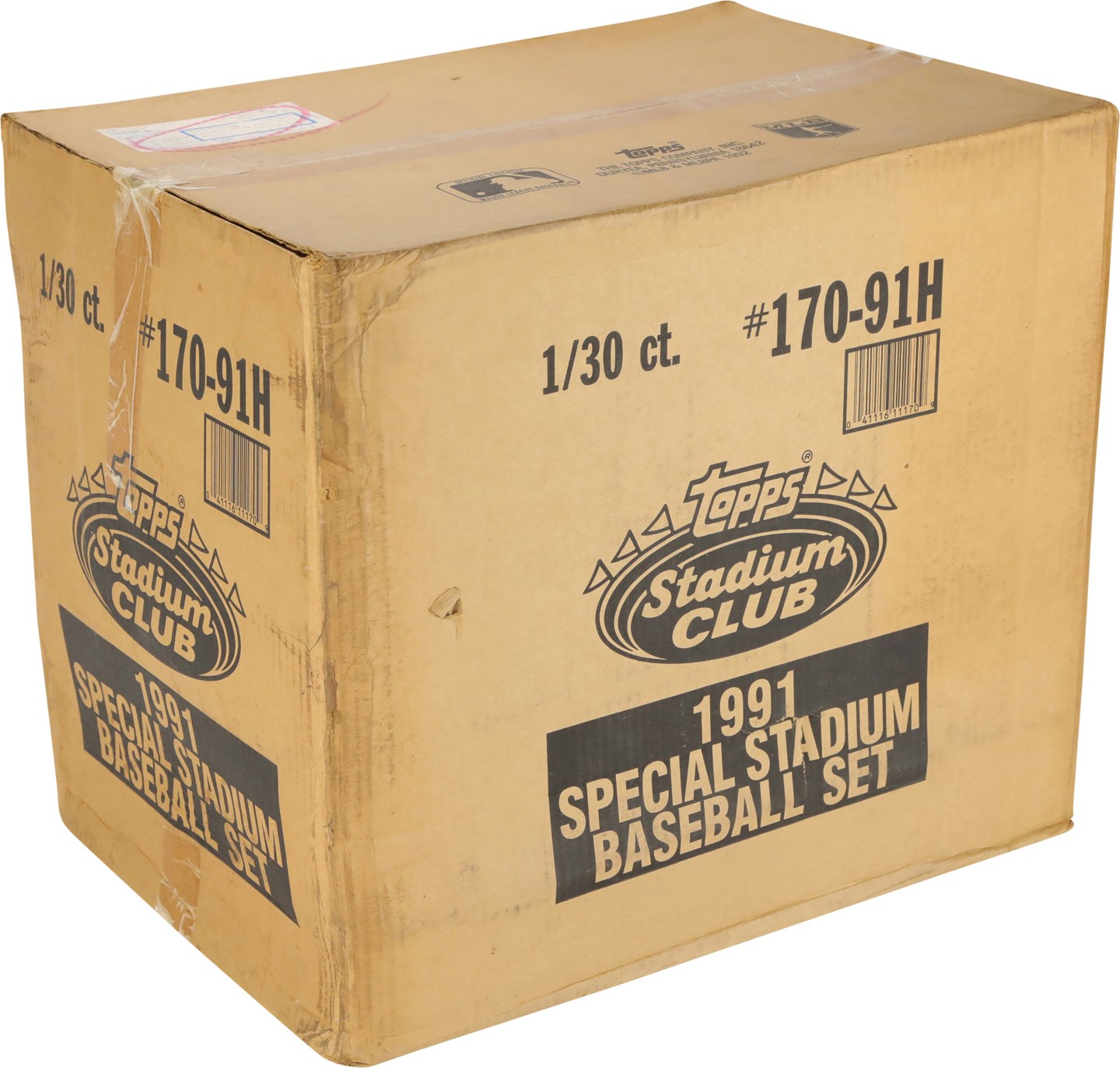 Unopened Boxes, Packs And Cases - 1991 Topps Stadium Club Baseball Special Stadium Sky Dome Set Case (1)