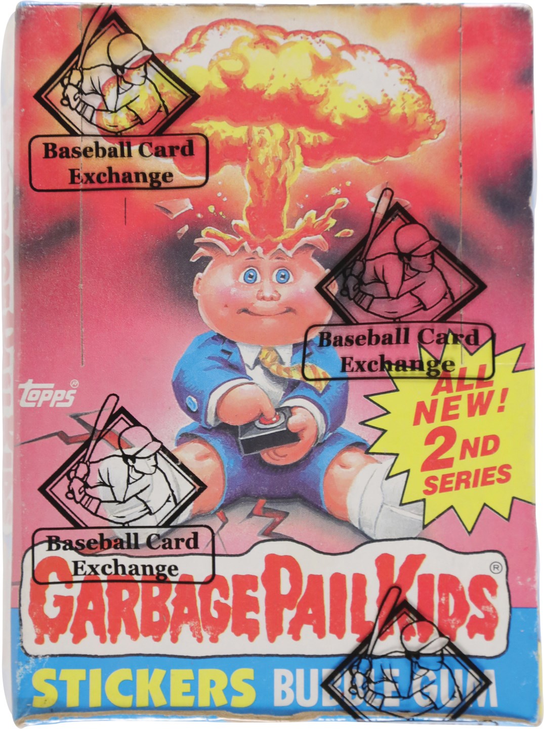 Unopened Boxes, Packs And Cases - 1985 Topps Garbarge Pail 2nd Series Unopened Wax Box (BBCE)