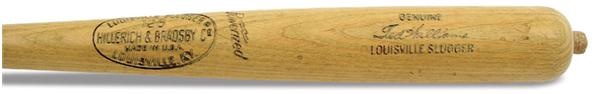 Ted Williams - 1965-68 Ted Williams Coach’s Bat (35”)