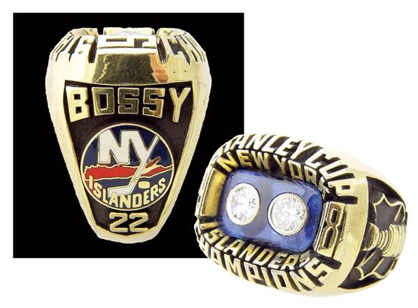 Hockey Rings and Awards - 1981 Mike Bossy New York Islanders Championship Ring