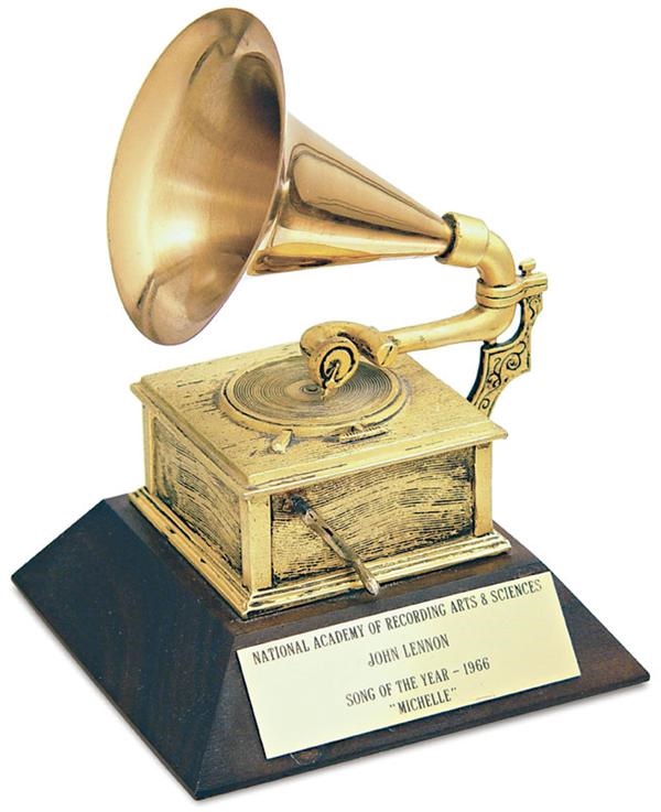 The Beatles - John Lennon's Grammy Award for "Michelle"