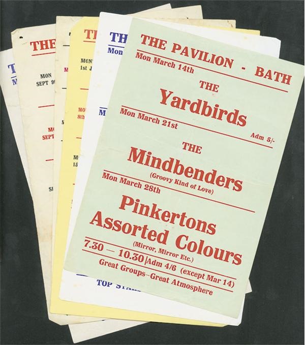 Posters and Handbills - 1963-67 Bath Pavilion Handbills (6)