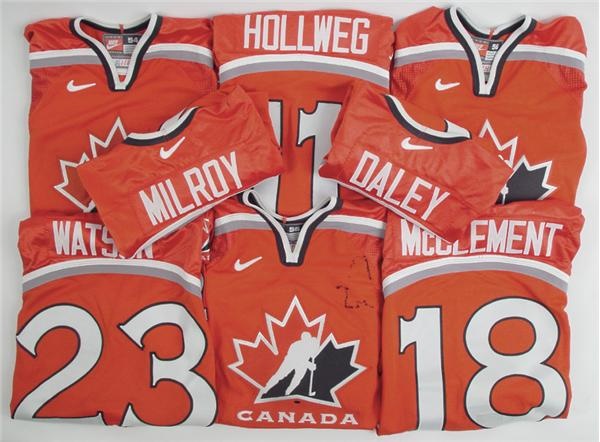 Hockey Sweaters - 2000-01 Team Canada Men's Under 18, 4 Nations Tournament Jerseys (17)