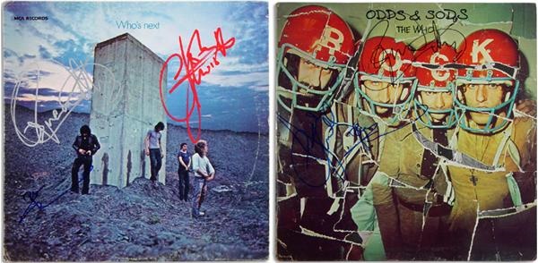 Rock Autographs - The Who Signed Album Covers (2)