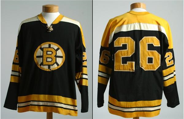 Hockey Sweaters - Don Awrey's Boston Bruins 1970 Stanley Cup Finals Game Worn Jersey