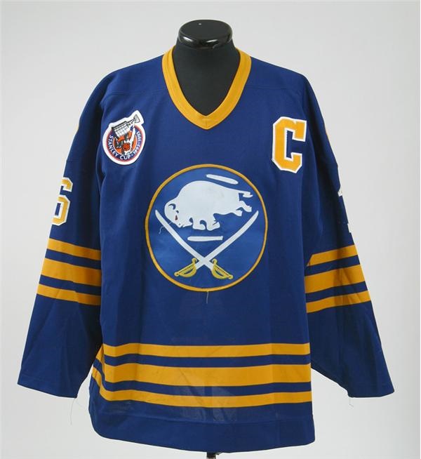 Hockey Sweaters - 1992-93 Pat LaFontaine Buffalo Sabres Game Worn Jersey