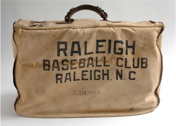 June 2005 Internet Auction - 1940s Raleigh BBC Baseball Equipment Bag