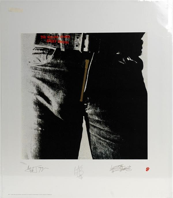 June 2005 Internet Auction - Rolling Stones Limited Edition Posters (3)