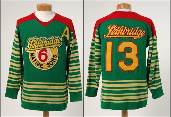 Hockey Sweaters - Early 1950’s Alberta Junior Hockey League Jersey