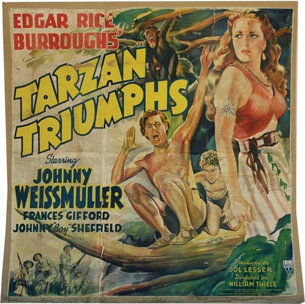 Entertainment - Tarzan Six-Sheet Original Release Film Poster
