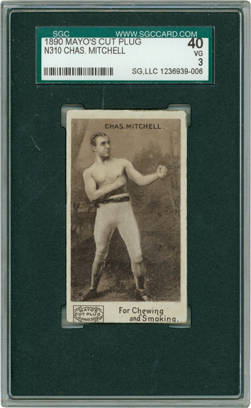 Sports Cards - Two 19th Century Boxing Cards with Uncatalogued &quot;Honest&quot;