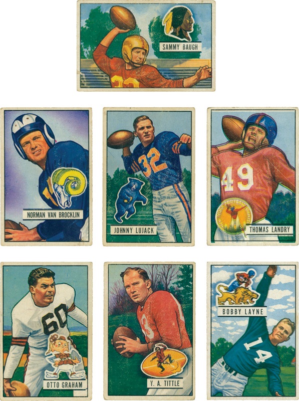 Sports and Non Sports Cards - 1951 Bowman Football Complete Set
