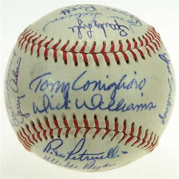 Autographs Baseball - 1967 Boston Red Sox Team Signed Baseball