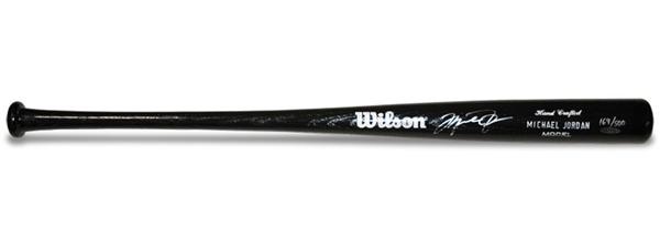 Autographs Baseball - Michael Jordan Signed Upper Deck Authenticated Baseball Bat