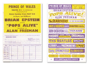 The Beatles - May/June 1964 Handbill/Order Form