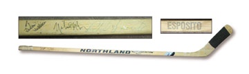 WHA - 1970's Phil Esposito Game Used Northland Stick
