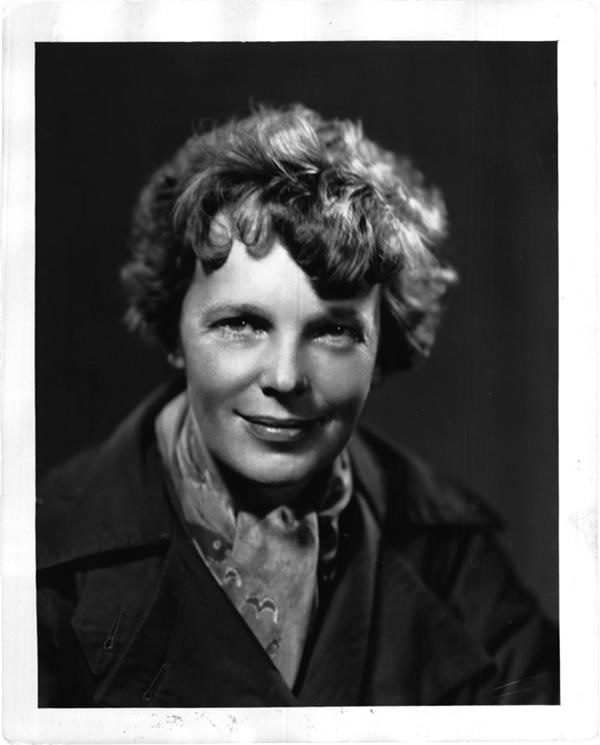 Historical - Amelia Earhart Portrait