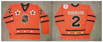WHA - 1976 Larry Robinson NHL All Star Game Worn Jersey