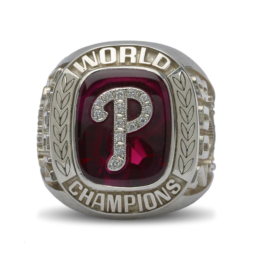 Baseball Rings, Trophies, Awards and Jewel - 2008 Philadelphia Phillies World Championship Ring