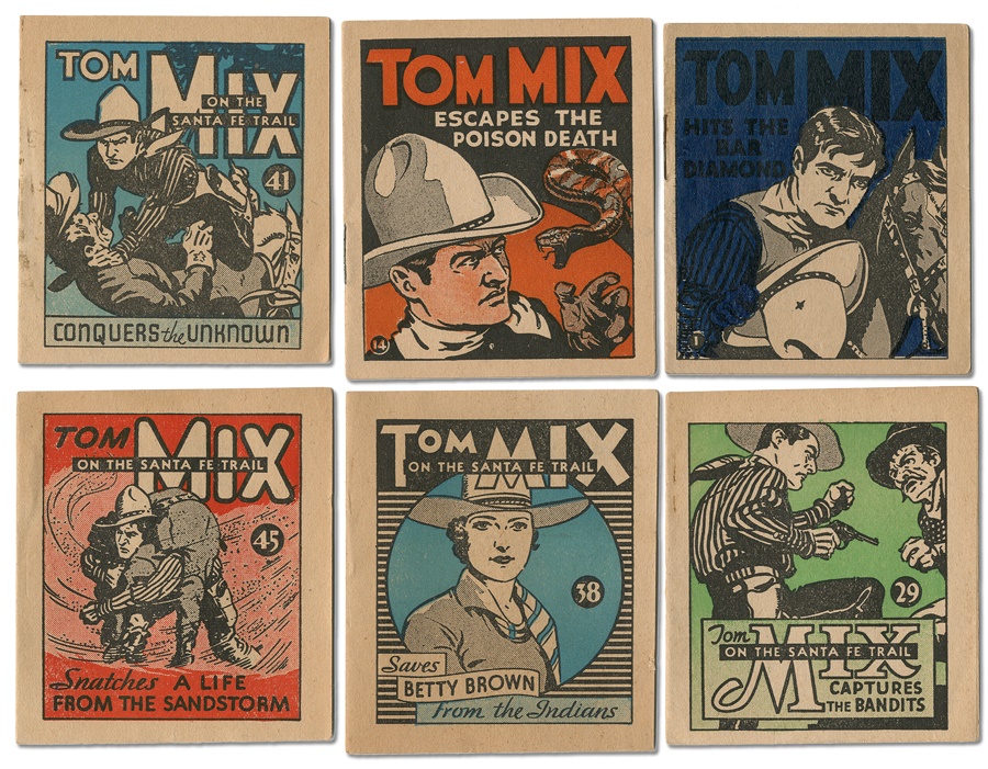 Sports and Non Sports Cards - 1934 R151 National Chicle Tom Mix Booklets (19)