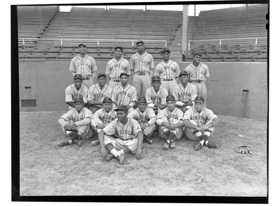 Negro League, Latin, Japanese & International Base - 1941 Jacksonville Red Caps Original Negro League Negatives