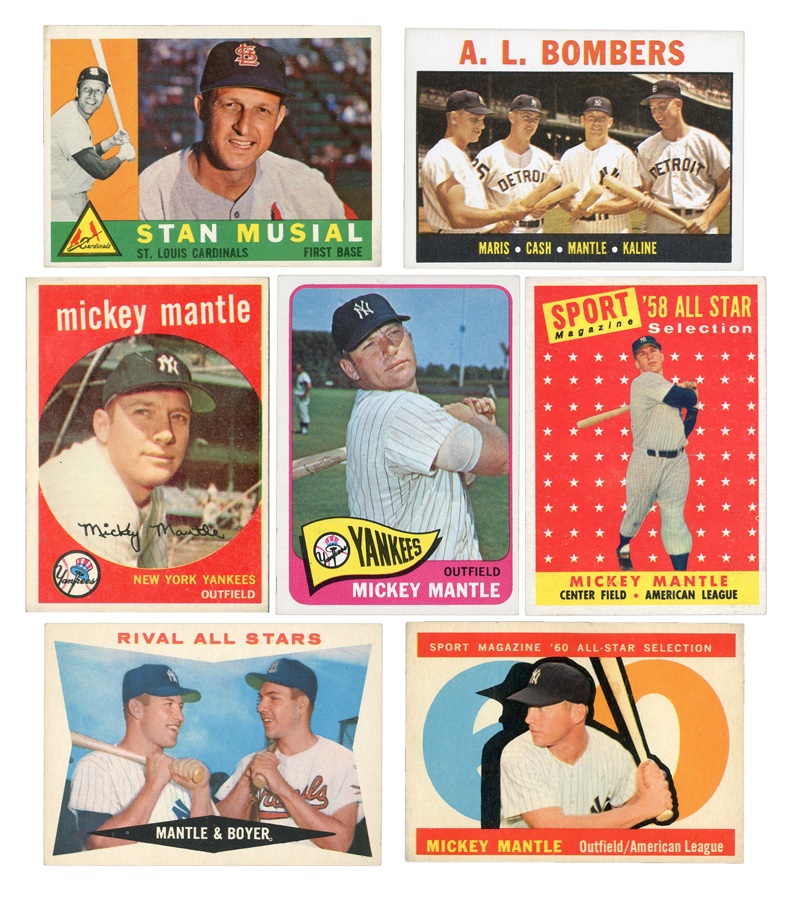 Sports and Non Sports Cards - 1950-60s Topps & Bowman Loaded With Stars