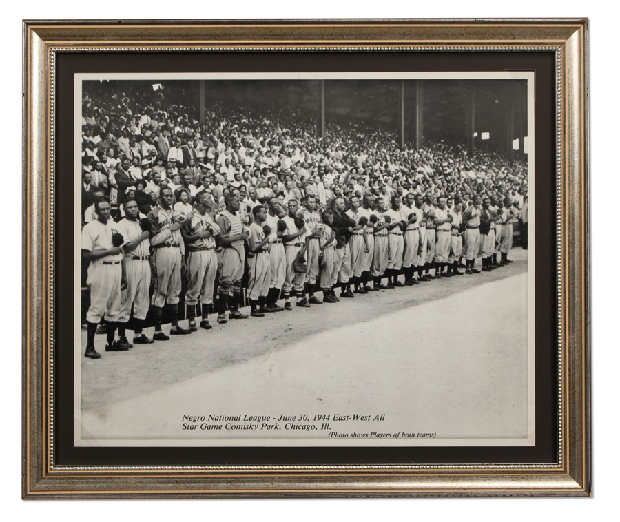Negro League, Latin, Japanese & International Base - 1944 Negro National League All Stars Large Format Print