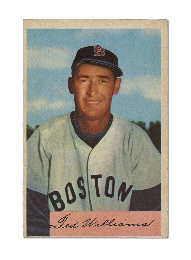 Sports and Non Sports Cards - 1954 Bowman Ted Williams Card