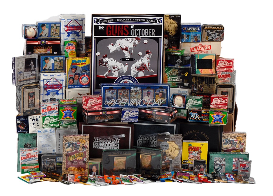 Sports and Non Sports Cards - Huge Modern Day Baseball Card Collection With 80+ Graded Cards