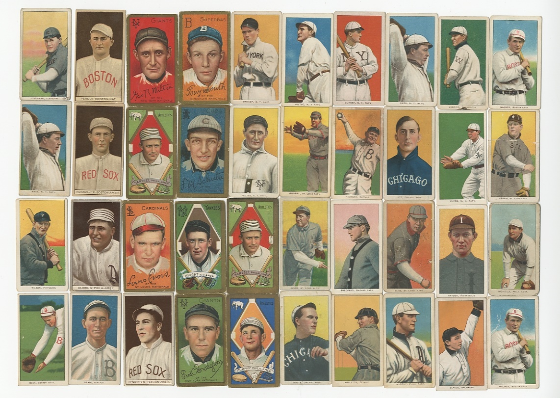 Sports and Non Sports Cards - Pre-War Shoe Box Collection Tobacco, Candy & Gum Cards Including Wagner (140+)