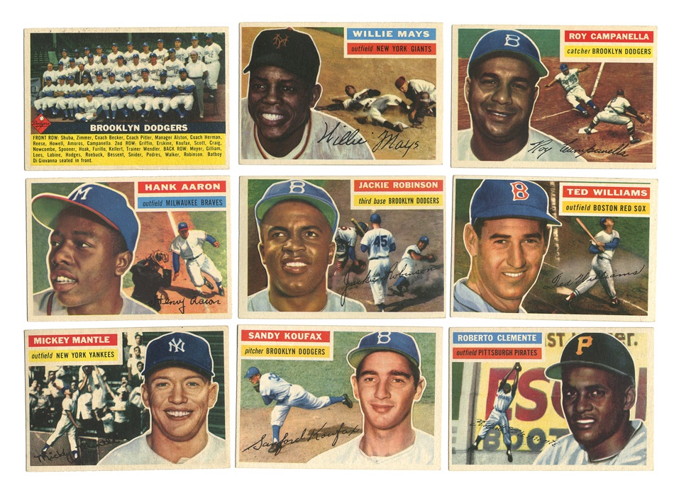 Sports and Non Sports Cards - 1956 Topps Baseball Card Set