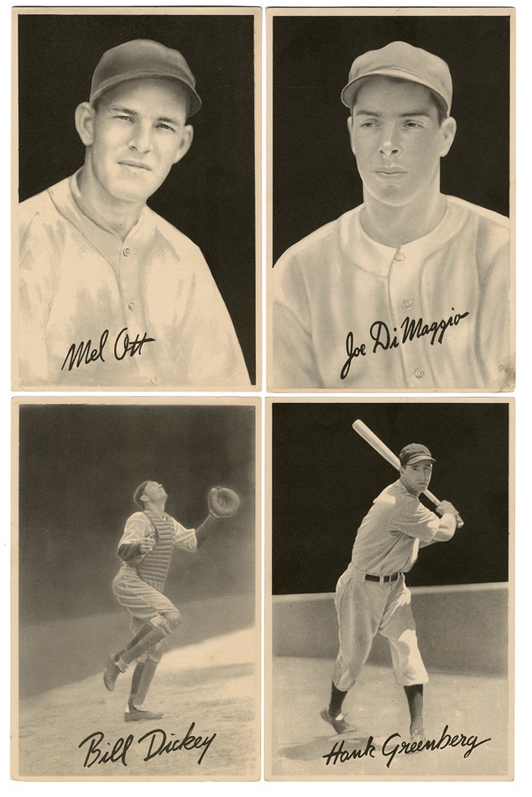 Sports and Non Sports Cards - 1939 Goudey Premium Group Including DiMaggio and Greenberg(16)