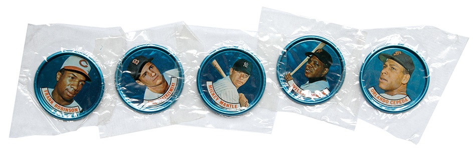 Sports and Non Sports Cards - 1965 Old London Baseball Coin Set In Unopened Cellophane