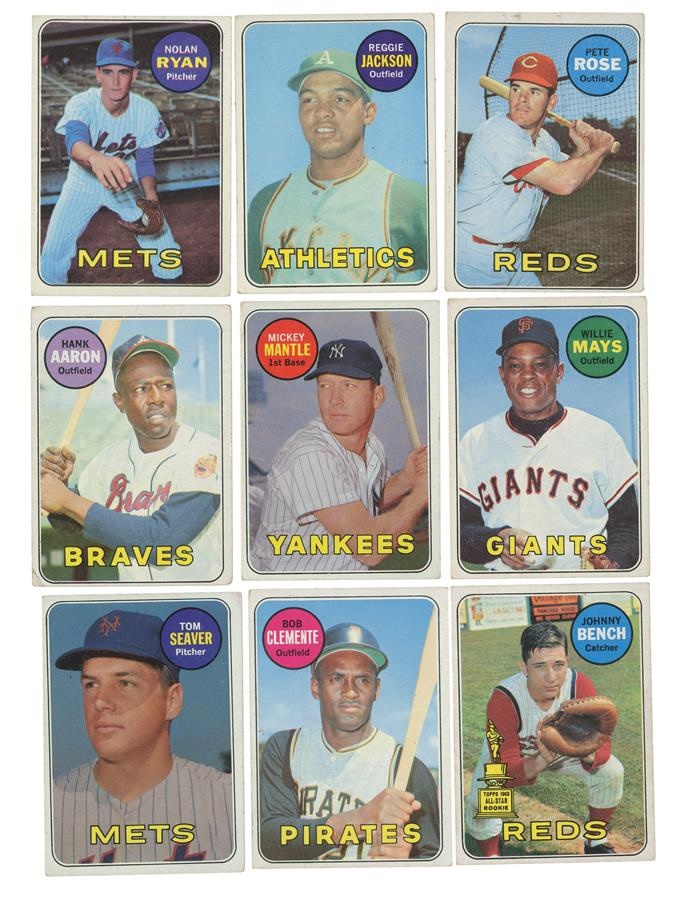 Sports and Non Sports Cards - 1969 Topps Baseball Complete Set