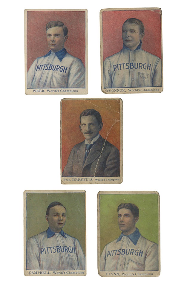 Sports and Non Sports Cards - 1910 Tip Top Bread Collection including Barney Dreyfuss (10)