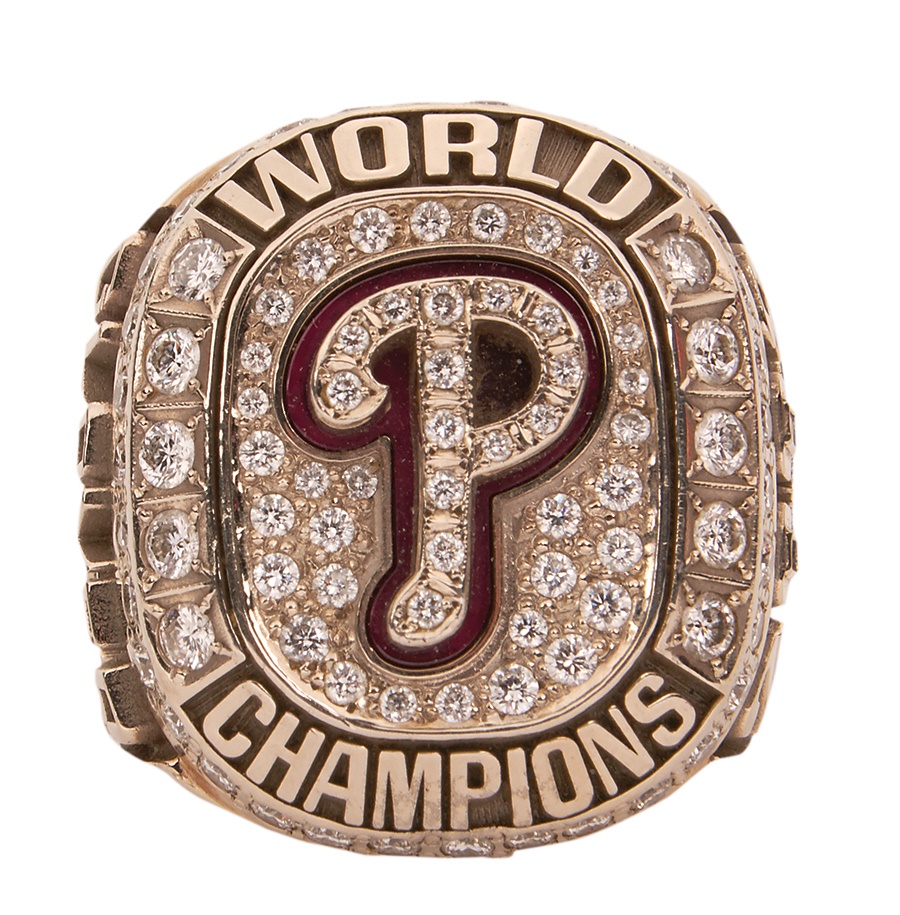 Baseball Rings and Awards - 2008 Philadelphia Phillies World Series Championship Ring