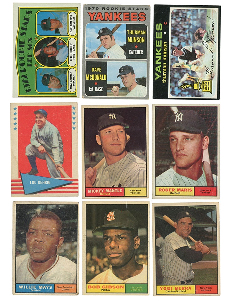 Sports and Non Sports Cards - 1950s-1990s Shoebox Card Collection (2000+)