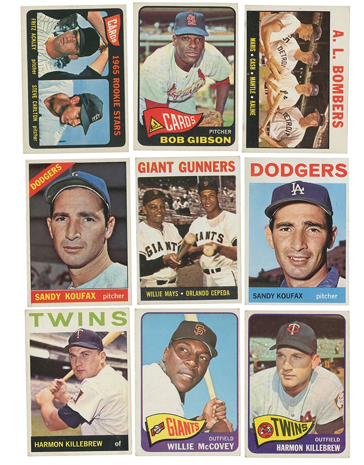 Sports and Non Sports Cards - 1964-1966 Topps Baseball Card Collection (1,800+)