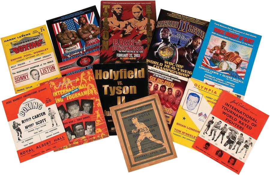 David Allen Boxing Collection - Major Boxing Program Collection (300+)