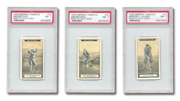 Sports Cards - 1925 Imperial Tobacco Golf PSA Lot (12)