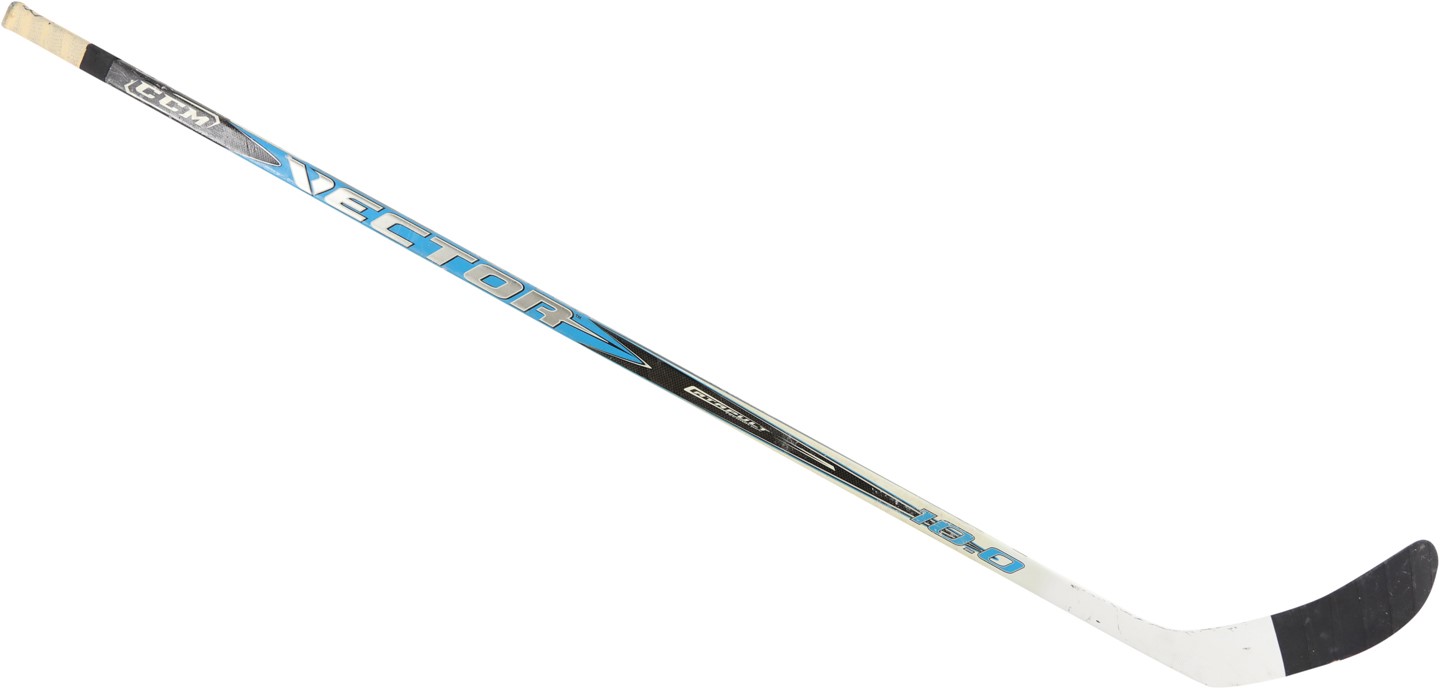 Hockey - 4/7/07 Alexander Ovechkin Washington Capitals Signed Game Used Stick (Photo-Matched & NHL Alumni LOA)