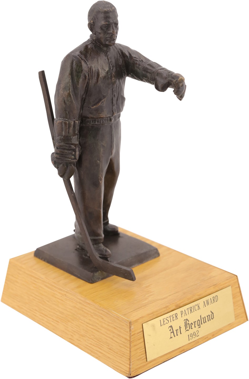 Hockey - 1992 Lester Patrick Award Presented to Art Berglund