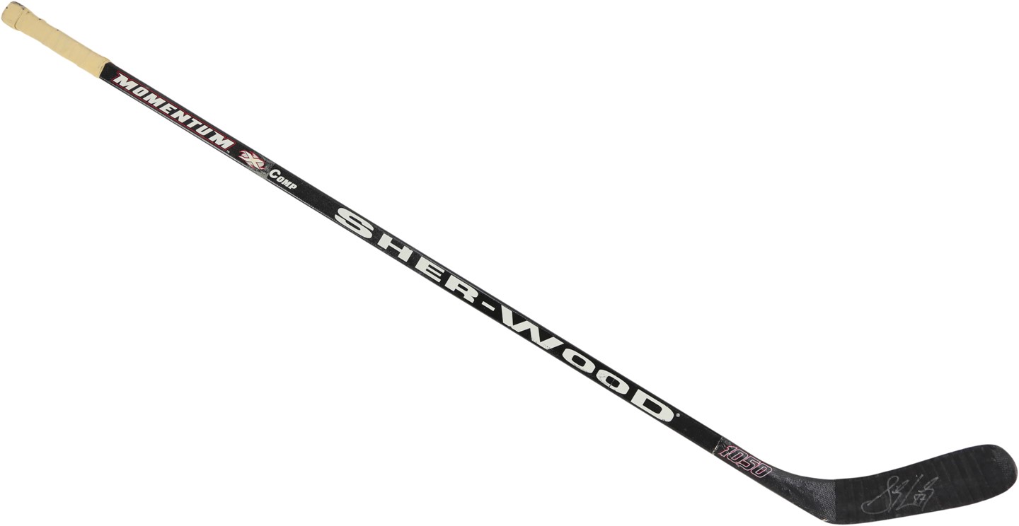 Hockey - Sidney Crosby Pittsburgh Penguins Game Used Stick (PSA)