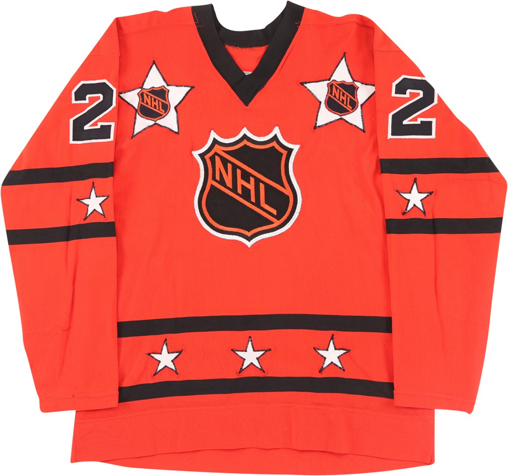 Hockey - 1974-75 Brad Park Game Worn All-Star Jersey