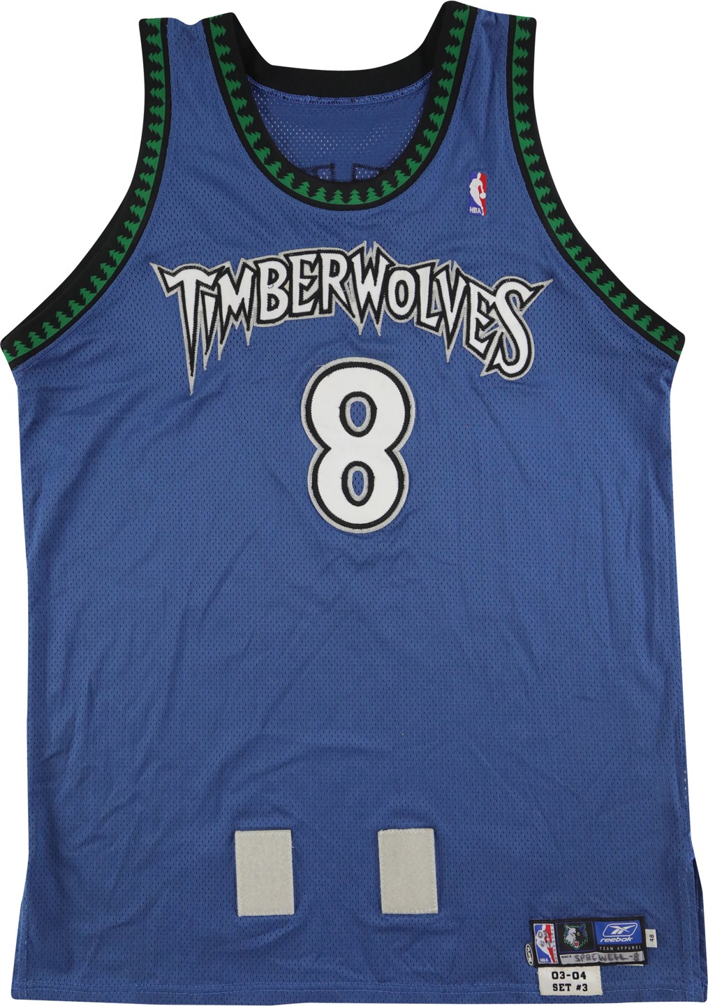 - 2003-04 Latrell Sprewell Minnesota Timberwolves Game Worn Jersey